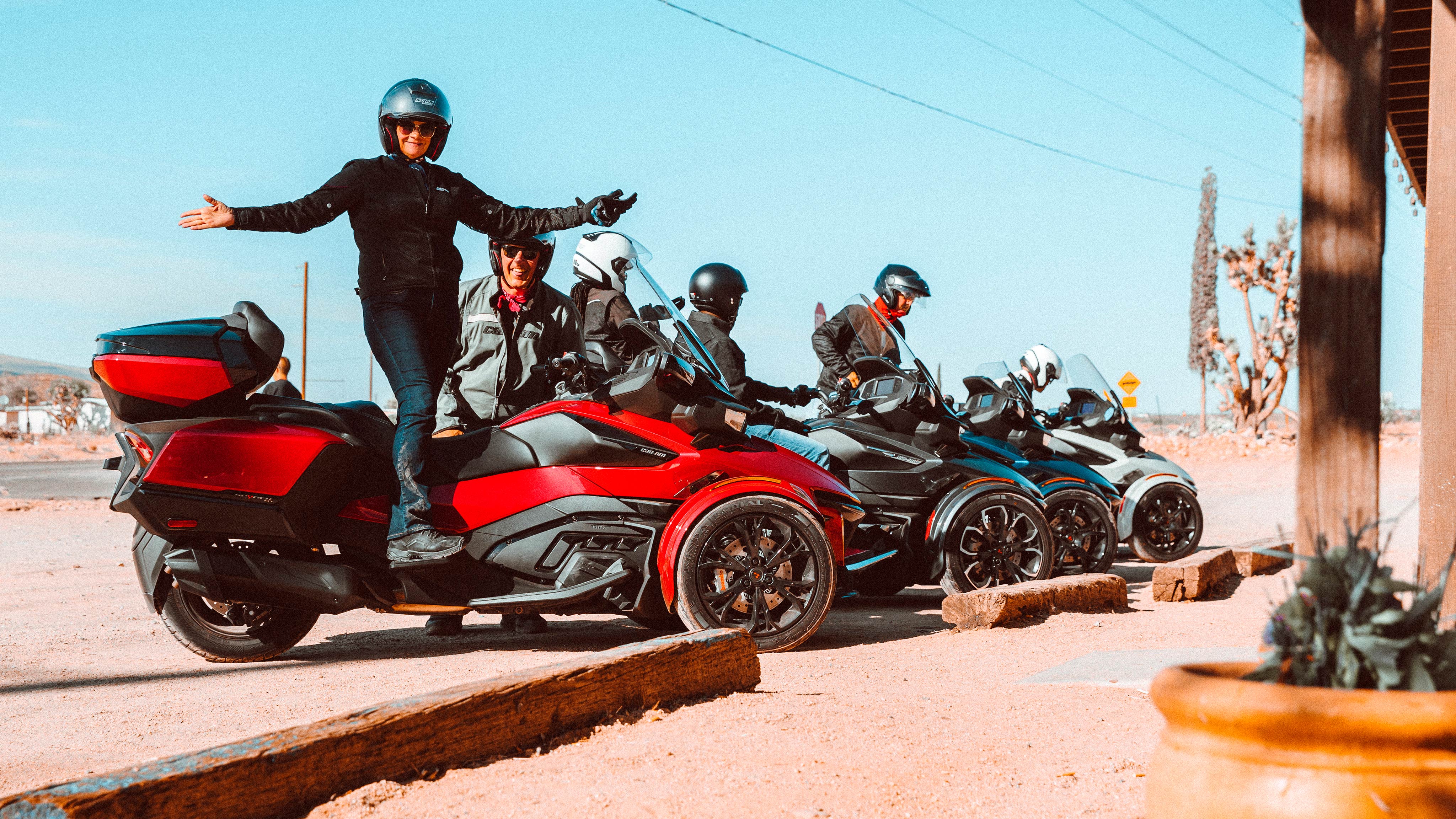 Can-Am Spyder RT NERT Stop 6: Lake Las Vegas